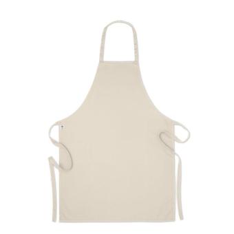 RAIPUR Organic cotton apron 200 gr/m² Fawn