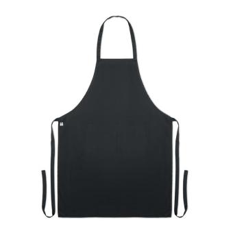 RAIPUR COLOUR Organic cotton apron 200 gr/m² Black