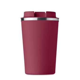 BRACE Double wall tumbler 350 ml Burgundy
