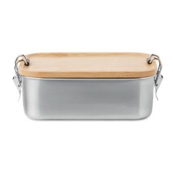 SONABOX Lunchbox Edelstahl Holz