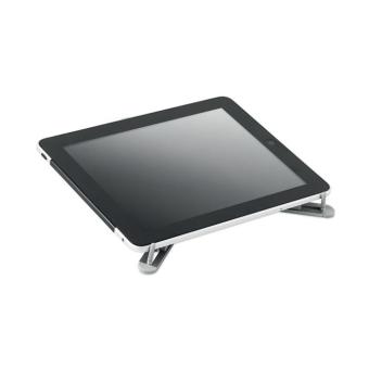 TRISTAND Foldable laptop stand Flat silver