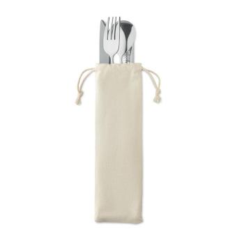 CUSTA SET Cutlery set stainless steel Fawn