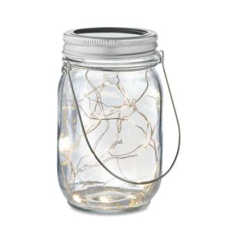 POT LAMP Solar mason jar outdoor lamp Transparent