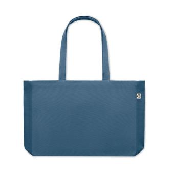RESPECT COLOURED Canvas Recycled bag 280 gr/m² Aztec blue