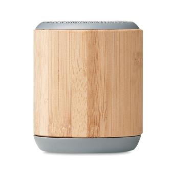 RUGLI 5.3 wireless bamboo speaker Timber