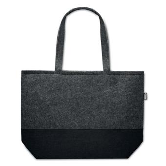 DUO INDICO RPET felt shopping bag Stone