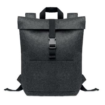 INDICO PACK Rucksack RPET-Filz Steingrau