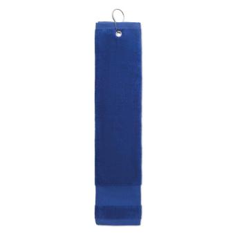 HITOWGO Cotton golf towel with hanger Aztec blue