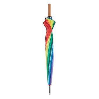 BOWBRELLA Regenschirm regenbogenfarbig Mehrfarbig