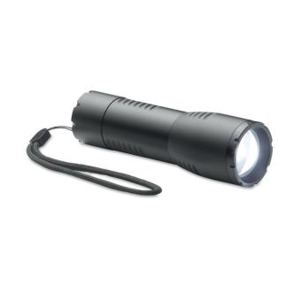 ENTA Small aluminium LED flashlight Black