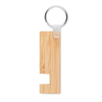 GANKEY Bamboo stand and key ring Timber