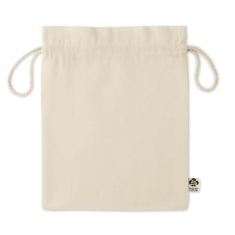 AMBER MEDIUM Medium organic cotton gift bag Fawn