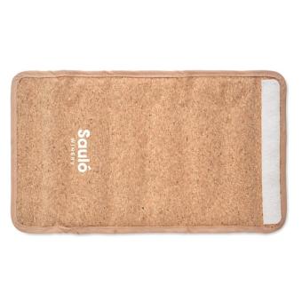 SARRET Soft wine cooler in cork wrap Fawn