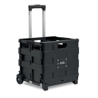 CARRO Shopping Trolley Schwarz