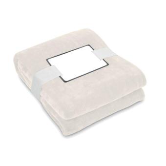 LOGAN RPET fleece blanket 280 gr/m² 