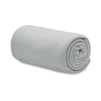 BOGDA RPET fleece blanket 130gr/m² Convoy grey