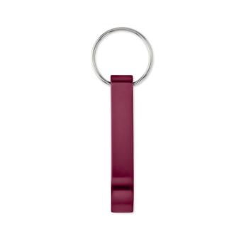 OVIKEY Schlüsselring mit Kapselheber Bordeaux