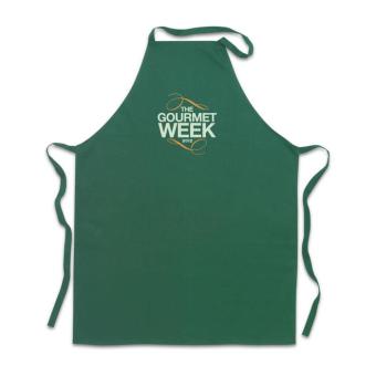 KITAB Kitchen apron in cotton Green