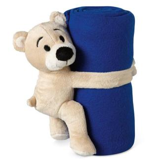 MANTA Fleece blanket with bear 