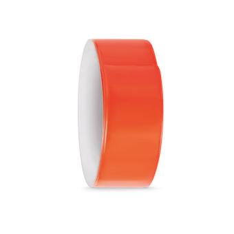 ENROLLO Reflective wrist strap Orange