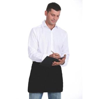 JARED Waiter's apron short 195 gr/m2 Black