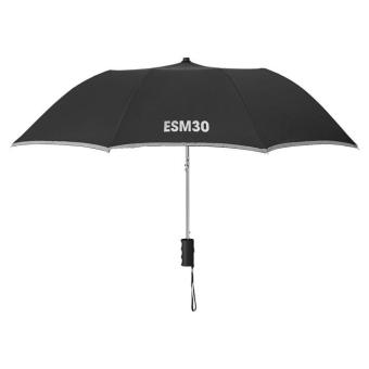 NEON Regenschirm 53cm Schwarz