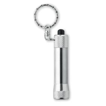 ARIZO Aluminium torch with key ring 
