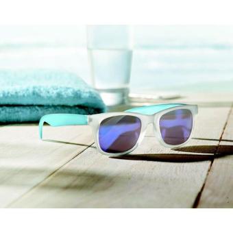 AMERICA TOUCH Sunglasses with mirrored lense Aztec blue