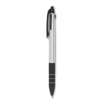 MULTIPEN 3-Farb-Kugelschreiber/Stylus Silber