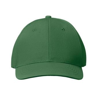 BASIE Baseball Kappe 6 Panels Dunkelgrün