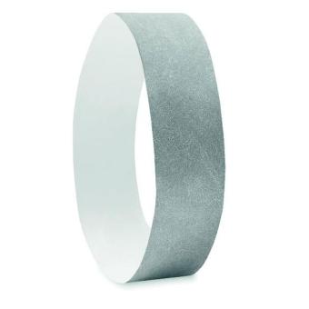  TYVEK One sheet of 10 wristbands Silver