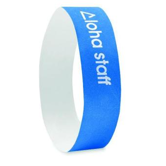  TYVEK One sheet of 10 wristbands Bright royal
