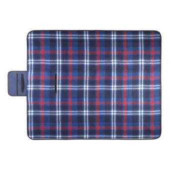 CENTRAL PARK Polyester picnic blanket Aztec blue