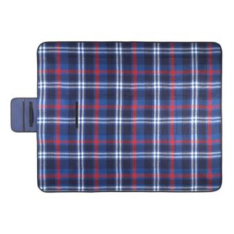 CENTRAL PARK Acrylic picnic blanket Aztec blue