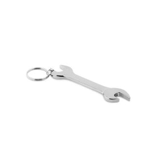 WRENCHY Bottle opener in wrench shape Silver