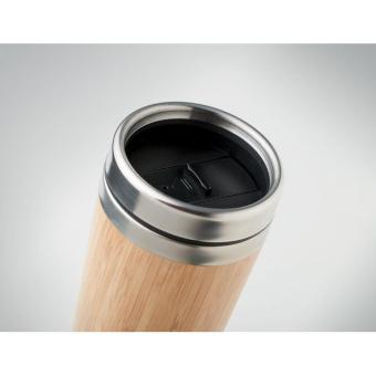 RODEODRIVE+ Doppelwandiger Trinkbecher Holz
