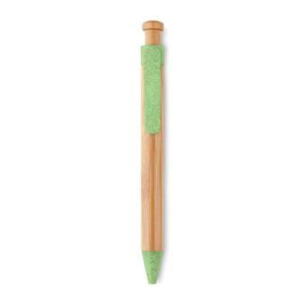 TOYAMA Bamboo/Wheat-Straw ABS ball pen 