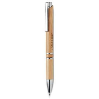BERN BAMBOO Druckkugelschreiber mit Bambus Holz