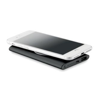 POWER&WIRELESS Ladestation mit Powerbank Schwarz