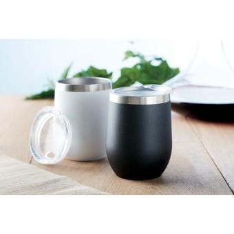 CHIN CHIN Double wall mug 300ml Black