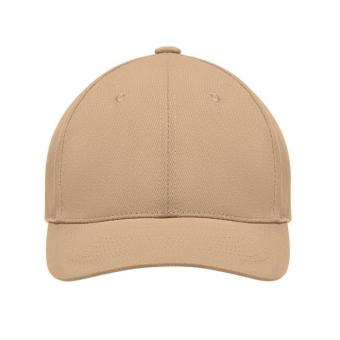 TEKAPO Baseball cap 6 panels 270g/m² Beige