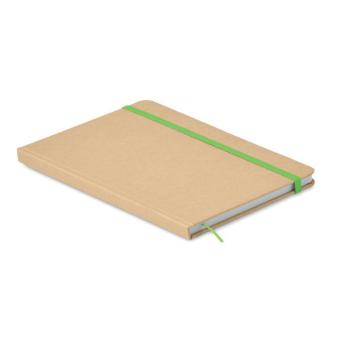 EVERWRITE A5 recycled notebook 80 lined Lime