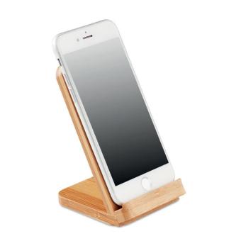 WIRESTAND Bamboo wireless charge stand5W Timber