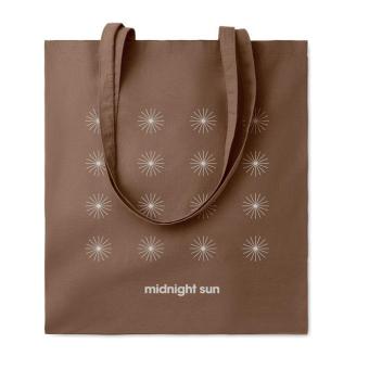 COTTONEL COLOUR++ 180gr/m² cotton shopping bag Brown