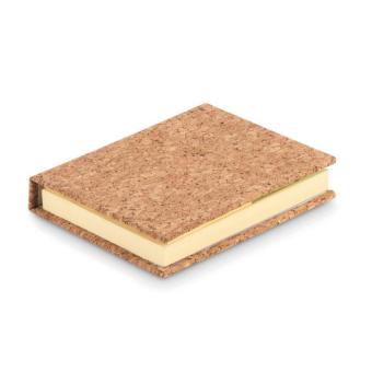 VISIONCORK Cork sticky note memo pad Fawn