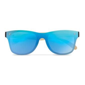 ALOHA Sonnenbrille mit Bambus Blau
