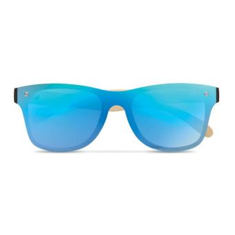 ALOHA Sonnenbrille mit Bambus Blau