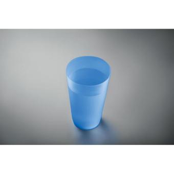 FESTA LARGE Wiederverwendbarer Becher 500ml Transparent blau