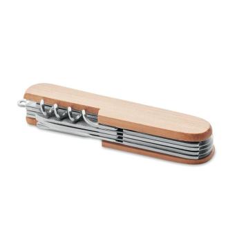 LUCY LUX Multi tool pocket knife bamboo Timber
