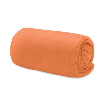 MUSALA RPET RPET Fleece-Reisedecke Orange